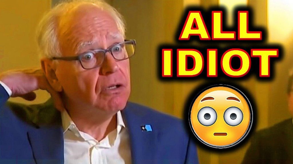 Meanwhile in Minnesota…..Tim Walz CRUMBLES in PRESS Conference…..