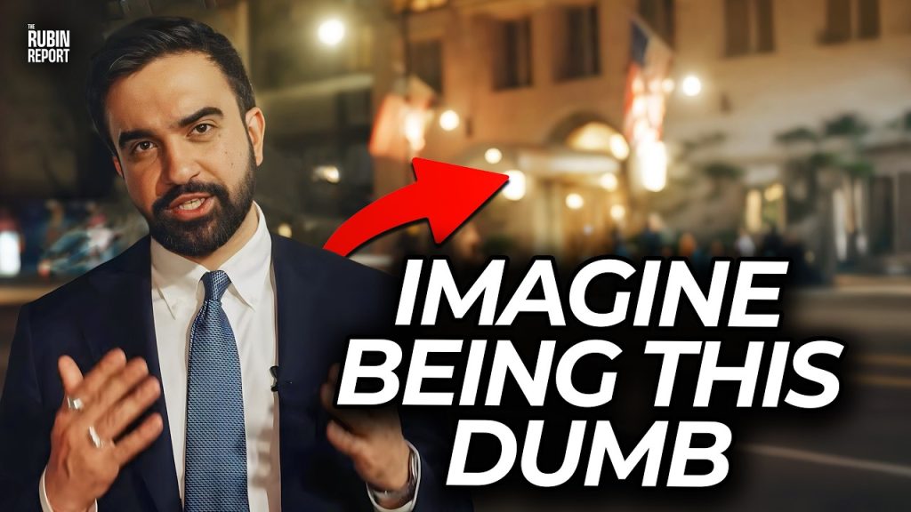 Zohran Mamdani Accidentally Reveals How Dumb He Is About Taxes