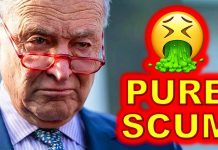 SCUMBAG Chuck Schumer Couldn’t Be More PATHETIC if He TRIED…..