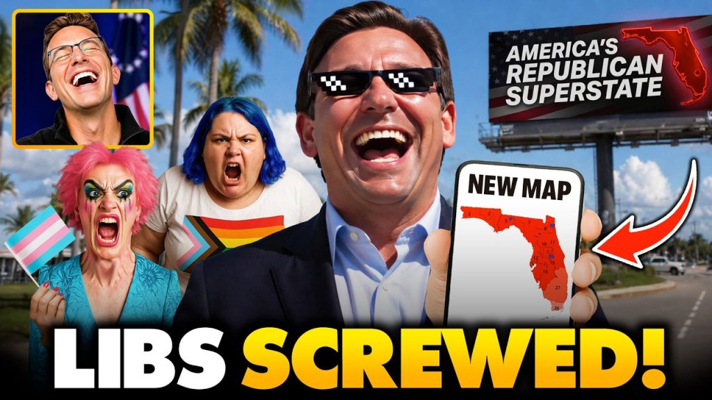 BREAKING: Florida Passes MASSIVE Red Map with HUGE GOP Gains | Libs SCREAM on State House Floor