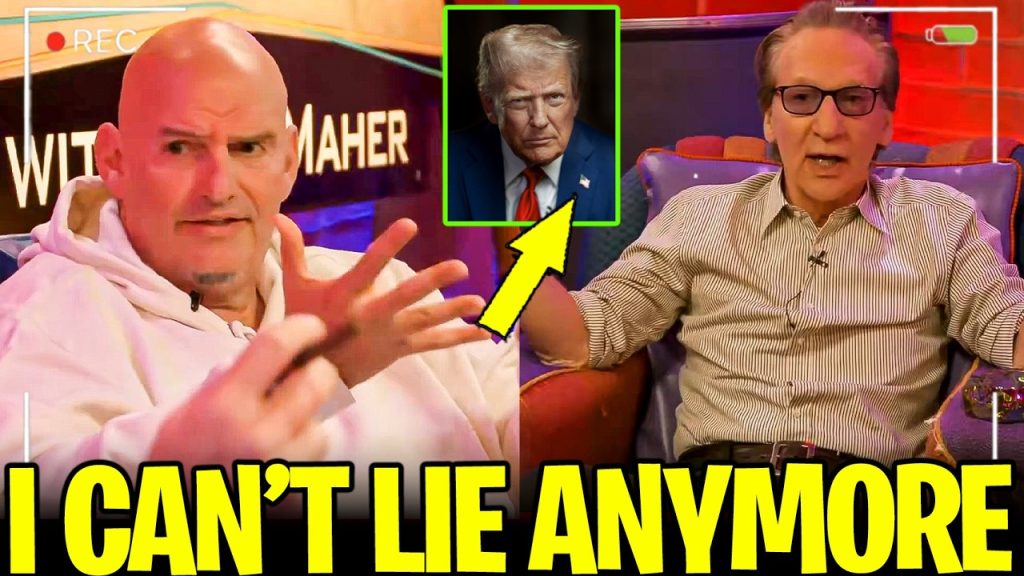 Bill Maher Gets EMOTIONAL With John Fetterman while Talking About Trump Live On Air Bill Maher Gets EMOTIONAL With John Fetterman while Talking About Trump Live On Air