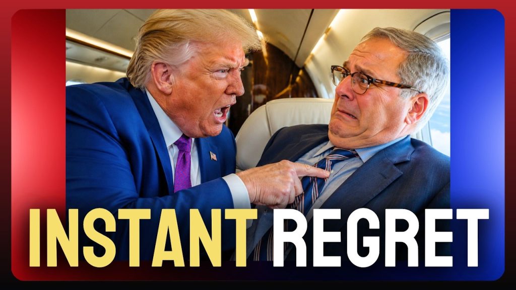 Trump STARED DOWN A Traitor And Made Him INSTANTLY Regret His Treason