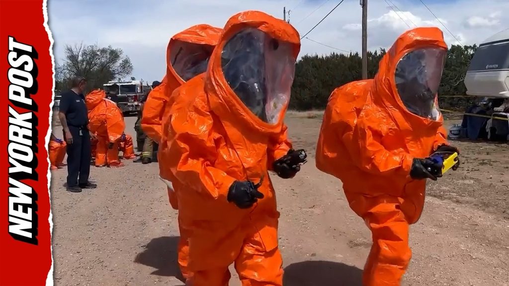 Scary Scene as First Responders in Hazmat Suits Rushed to New Mexico Hospital, 3 Dead