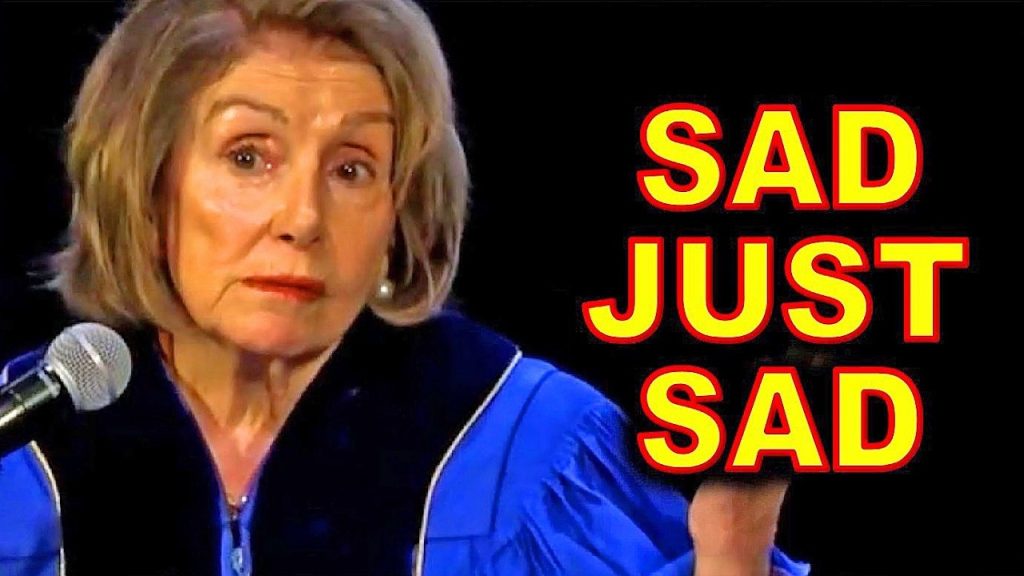 Nancy Pelosi FALLS APART of Commencement SPEECH Yesterday…..