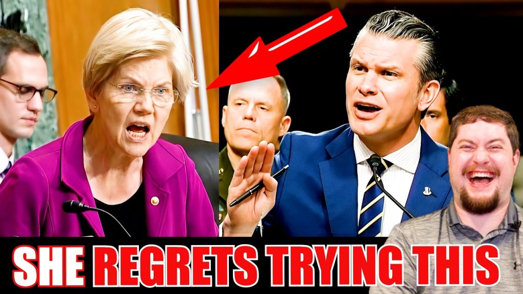 Hegseth SHUTS UP Elizabeth Warren when she calls him corrupt, she gets HUMILIATED