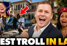 Spencer Pratt Creates HOMELESS CAMP Outside His Communist Opponent’s LA Mansion, Her Response is…