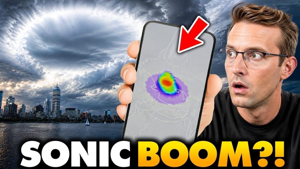 Something Massive Just EXPLODED Over Boston | Houses ROCKED, Power OUT, Sonic Boom…