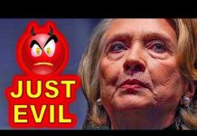 And You THOUGHT Hillary Clinton Couldn’t be any MORE Evil…..