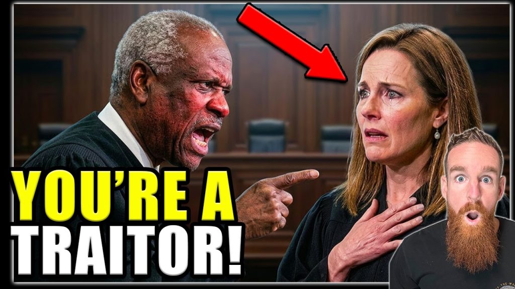 Justice Thomas TORCHES Amy Coney Barrett After She SIDES With Liberals!